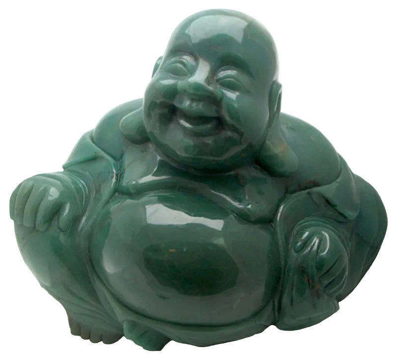 Solid Aventurine Buddha 50 lbs. - Cast a Stone