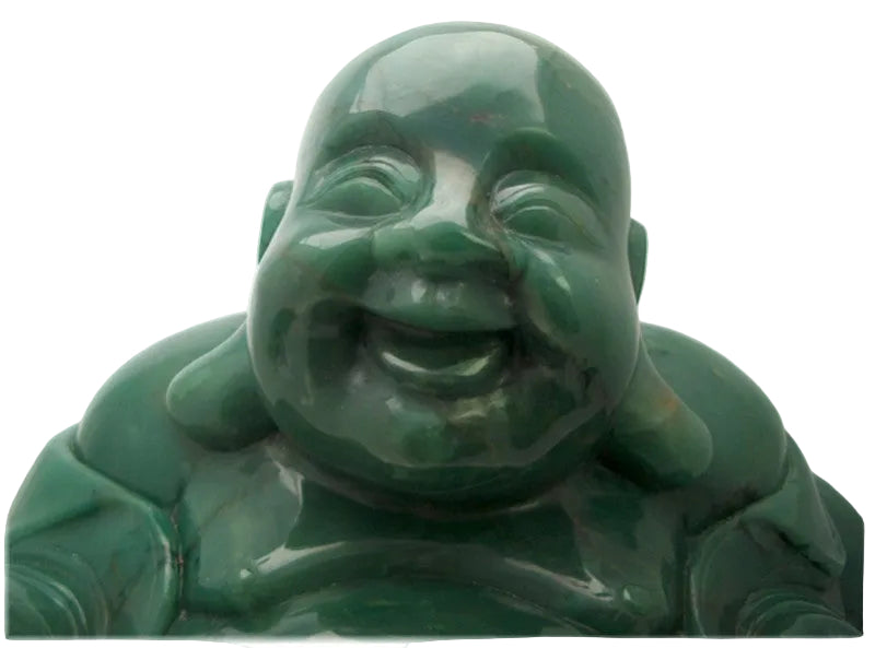 Solid Aventurine Buddha 50 lbs. - Cast a Stone