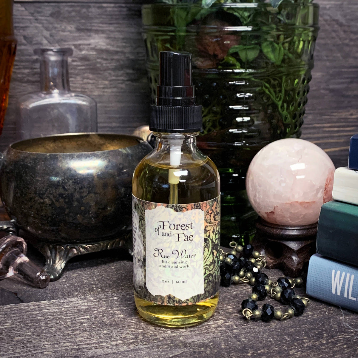 Rue Water for Protection, Hex Breaking, Purification