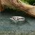 Sterling Silver Luna Moth Ring