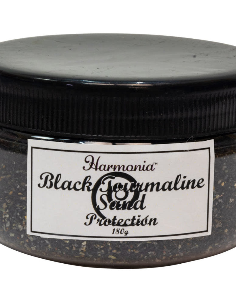 Black Tourmaline Gemstone Sand Jar 180 gr