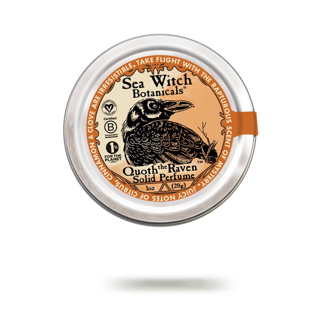 Quoth the Raven Solid Perfume - Orange, Cinnamon & Clove