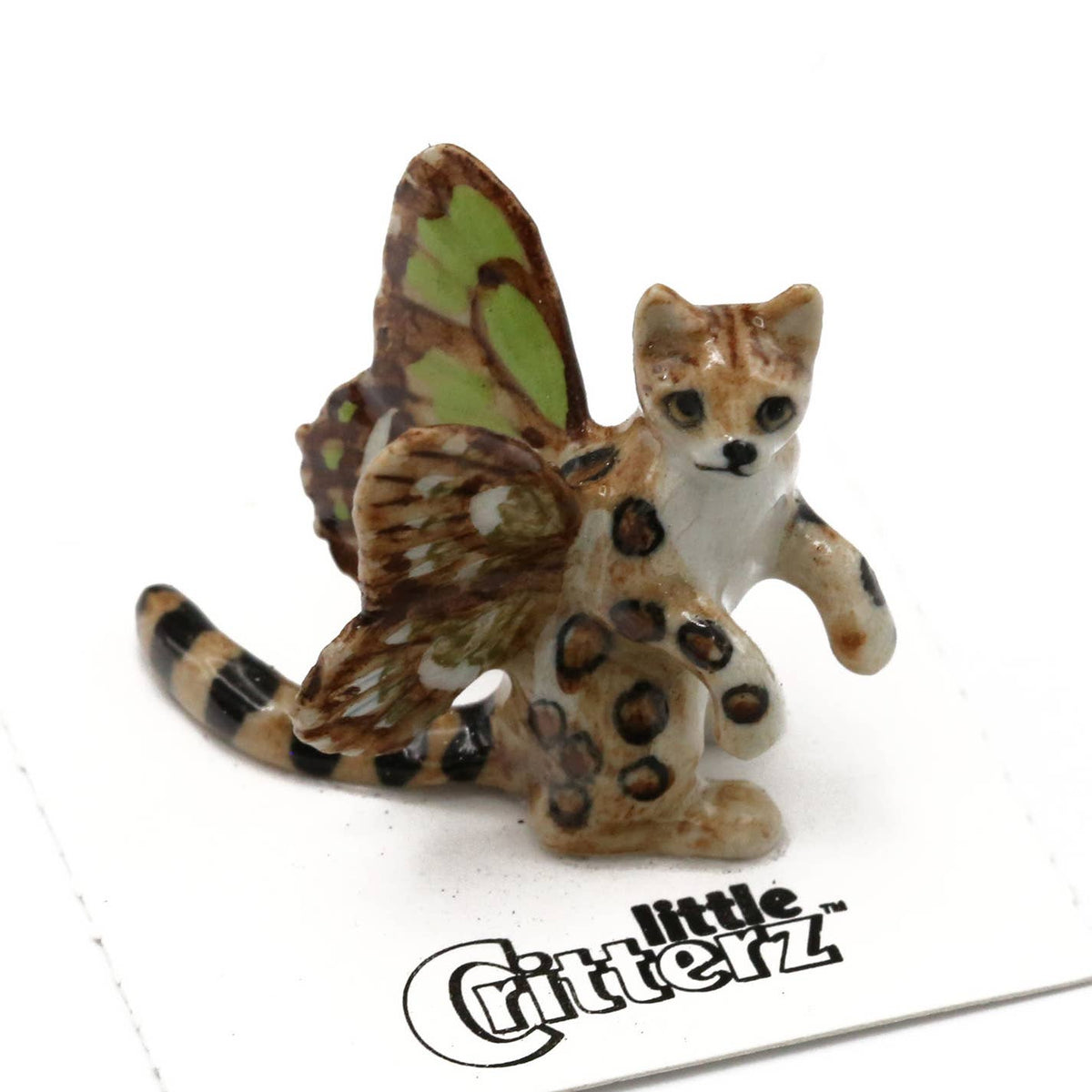 Spring Pixie Kitty Porcelain Miniature
