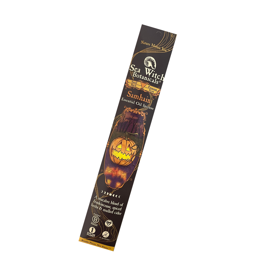 Samhain Premium Incense: with Frankincense, Spiced Herbs, & Mulled Cider