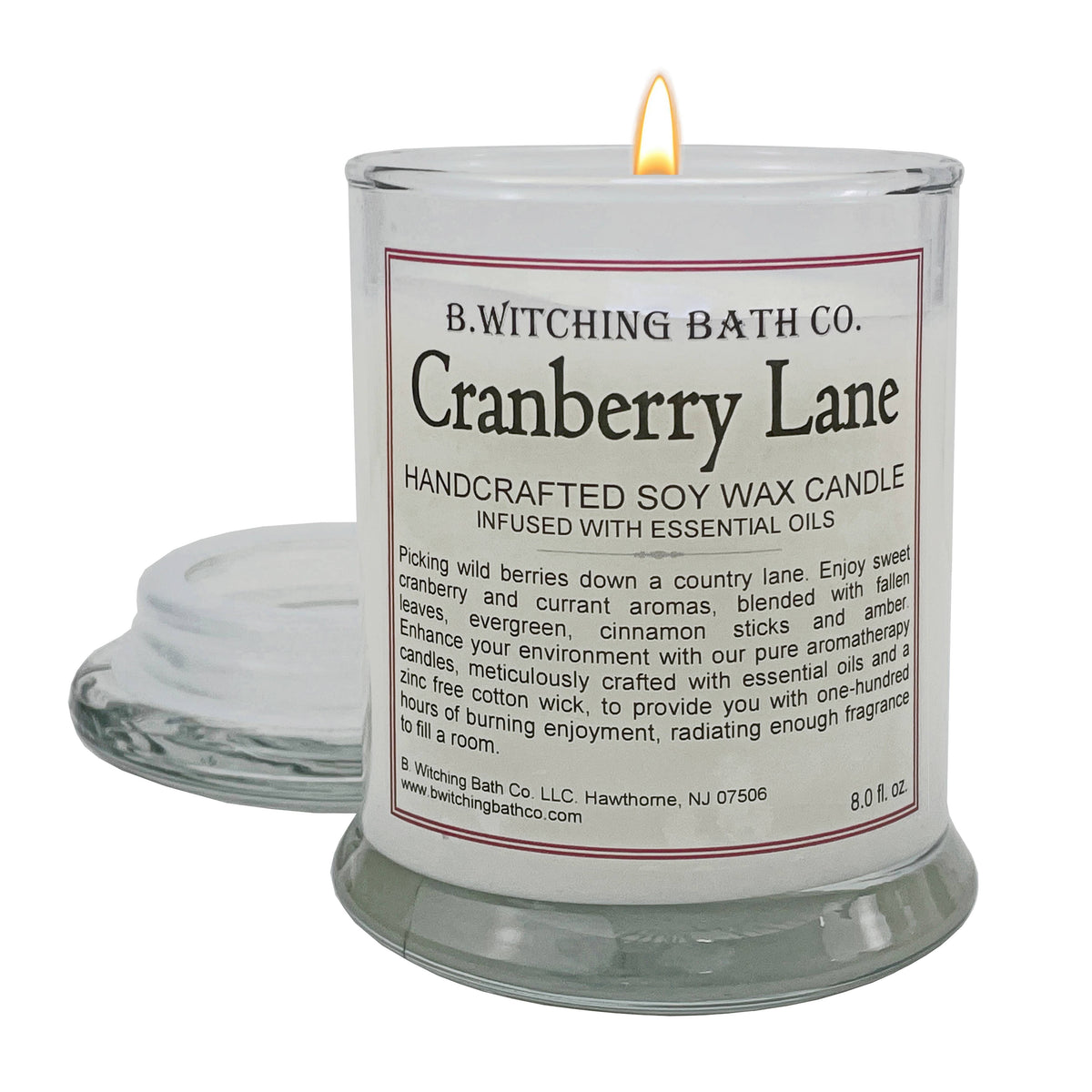 Cranberry Lane Apothecary Candles 8oz