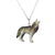Wolf Howling Pendant