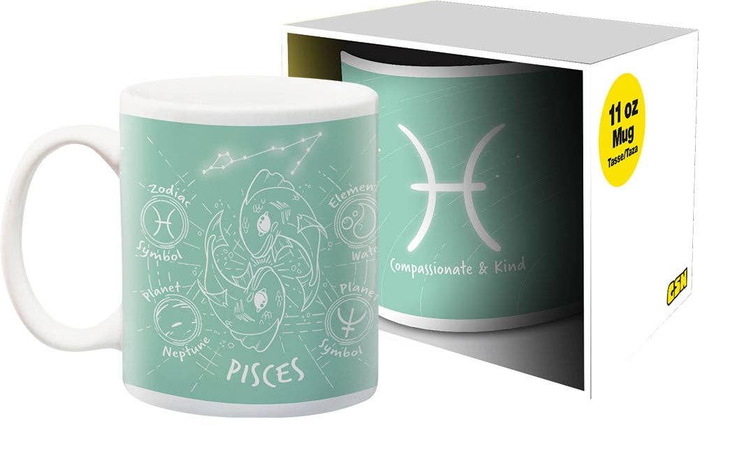 Horoscope Pisces 11oz Mug