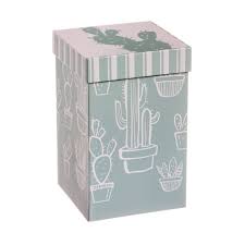 Ceramic Travel Cup, 17 OZ w/Box, Cactus