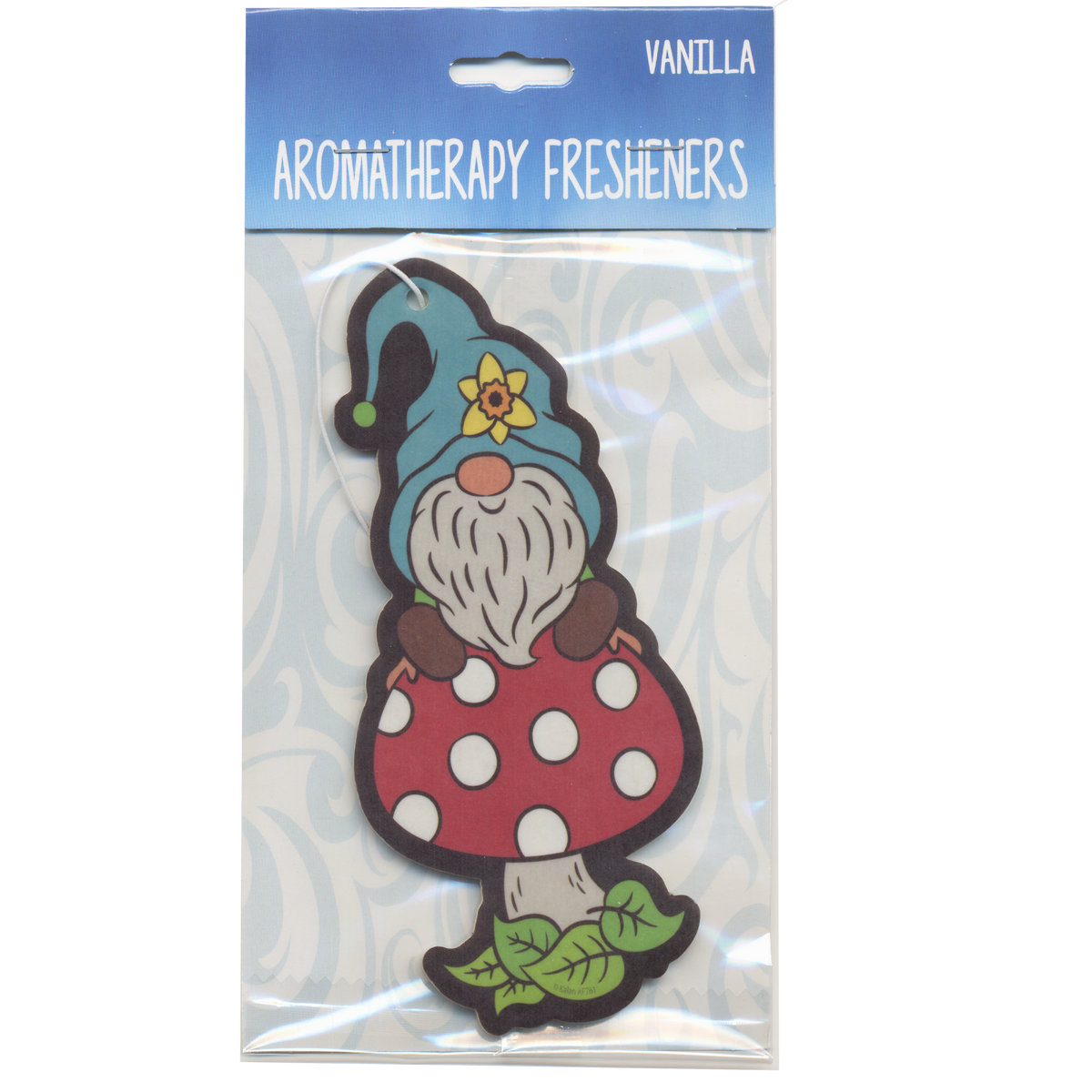 Gnome on Mushroom Vanilla Air Freshener
