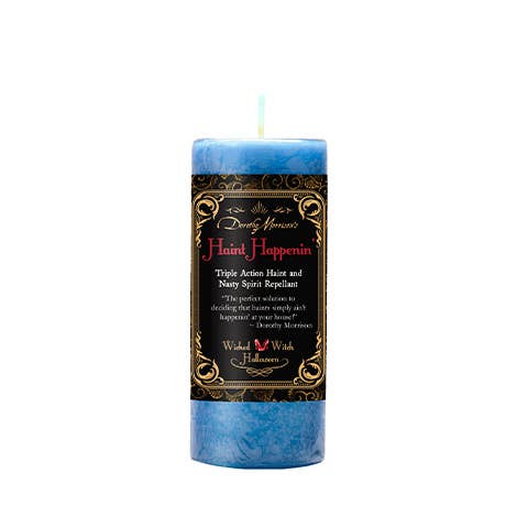 Wicked Witch Mojo Halloween Haint Happenin&#39; Candle