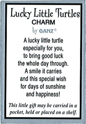Lucky Little Turtle Charm