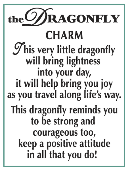 Dragonfly Pocket Charm