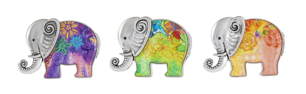 Good Luck Elephants Charm
