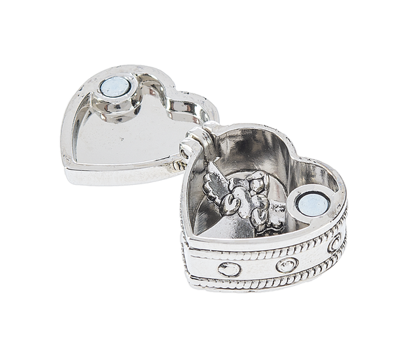 Angel in My Heart Prayer Box Charm