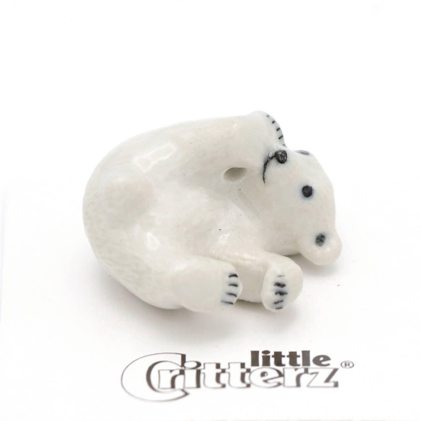 Nanuk Polar Bear Cub Porcelain Miniature
