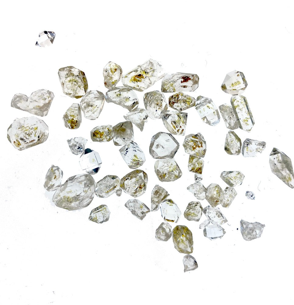 Golden Enhydro Quartz Natural Gemstone