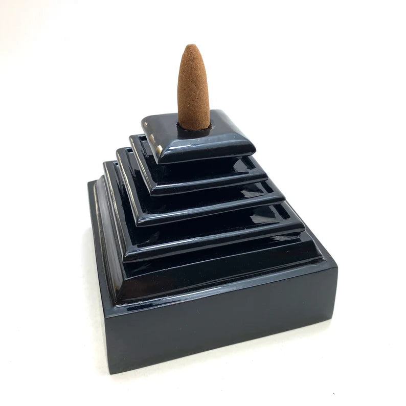 Pyramid Backflow Incense Burner