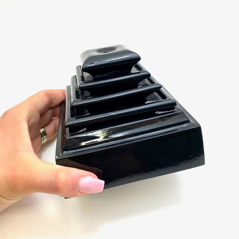 Pyramid Backflow Incense Burner