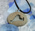 Martha's Vineyard Island engraved Beach Stone Pendant - actual Island stone necklace - Cast a Stone