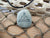 Triquetra Celtic Triple Knot engraved Beach Stone Pendant - Endless knot symbol of everlasting Unity - Cast a Stone