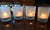 Archangel engraved Glass votive tea light Candle holder - Frosted - 4 styles Angels Michael, Raphael, Gabriel or Uriel - Cast a Stone