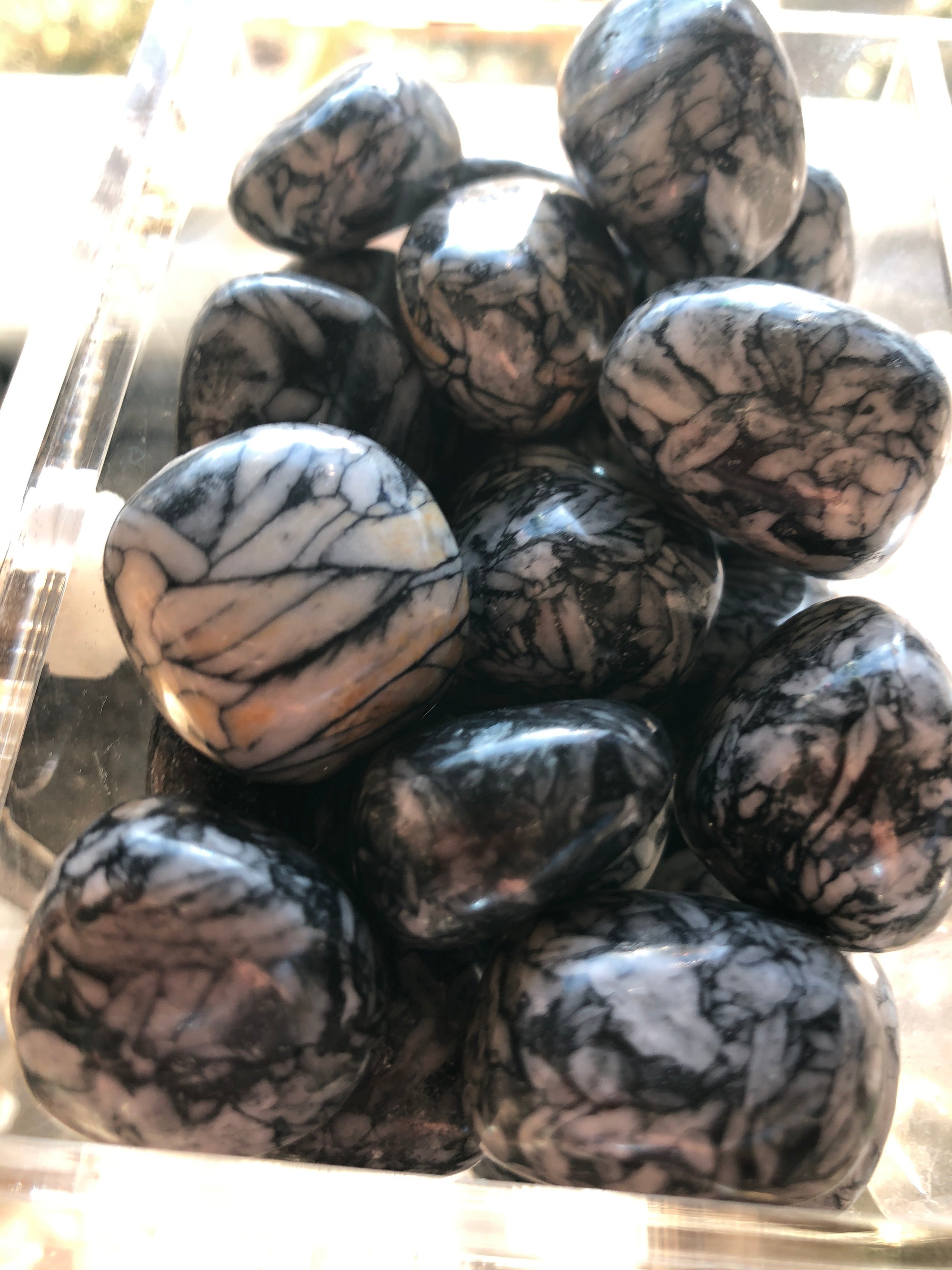 Pinolith Tumbled Gemstone