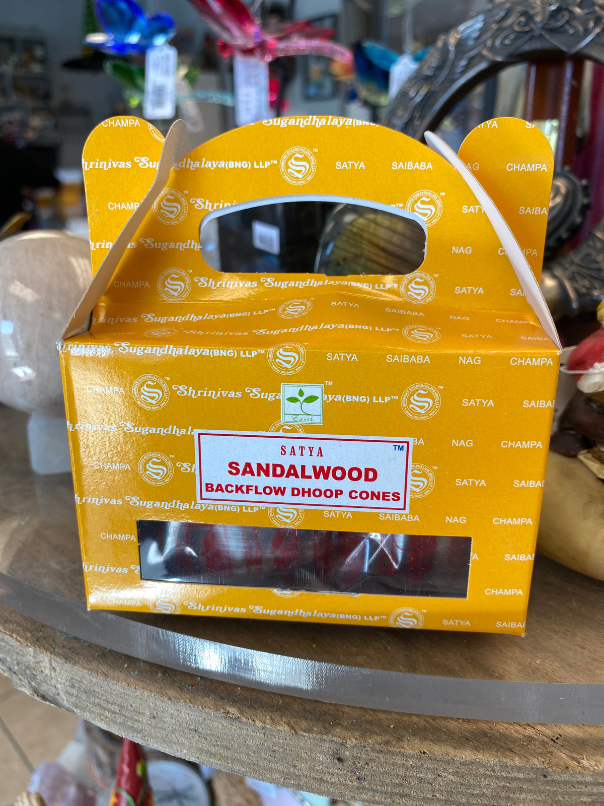 Sandalwood Backflow Incense Cones (Dhoop)