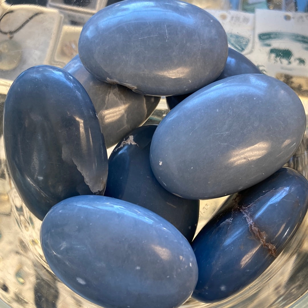 Premium Large Palm Stone - Assorted Styles