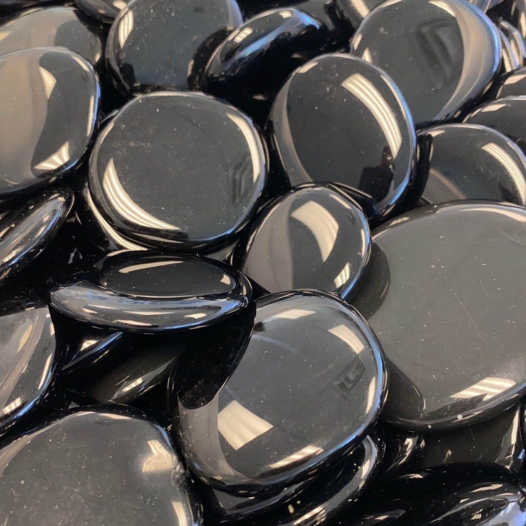 Premium Obsidian Pocket Soothing Gemstone