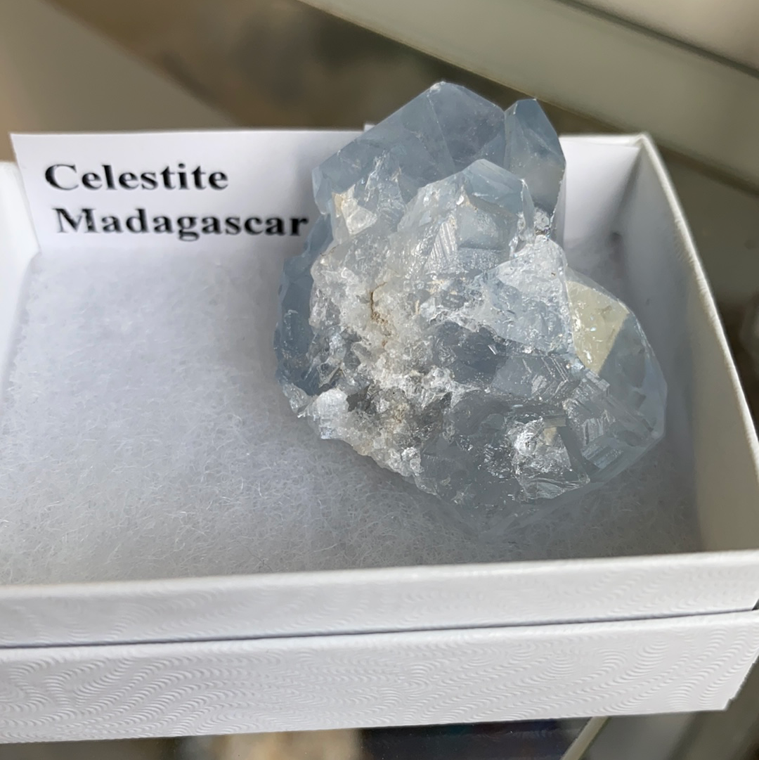 Celestite Natural Cluster