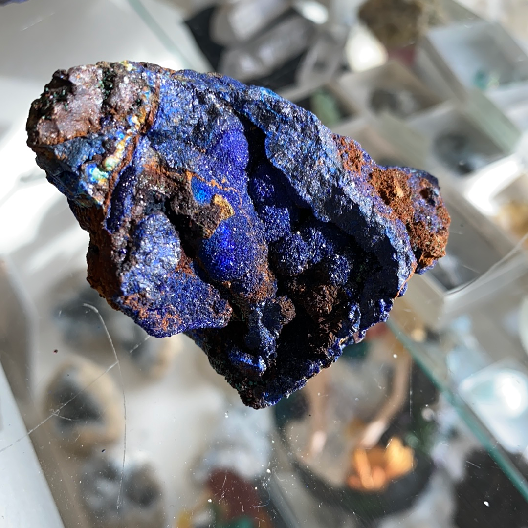 Azurite with Malachite Natural Specimen