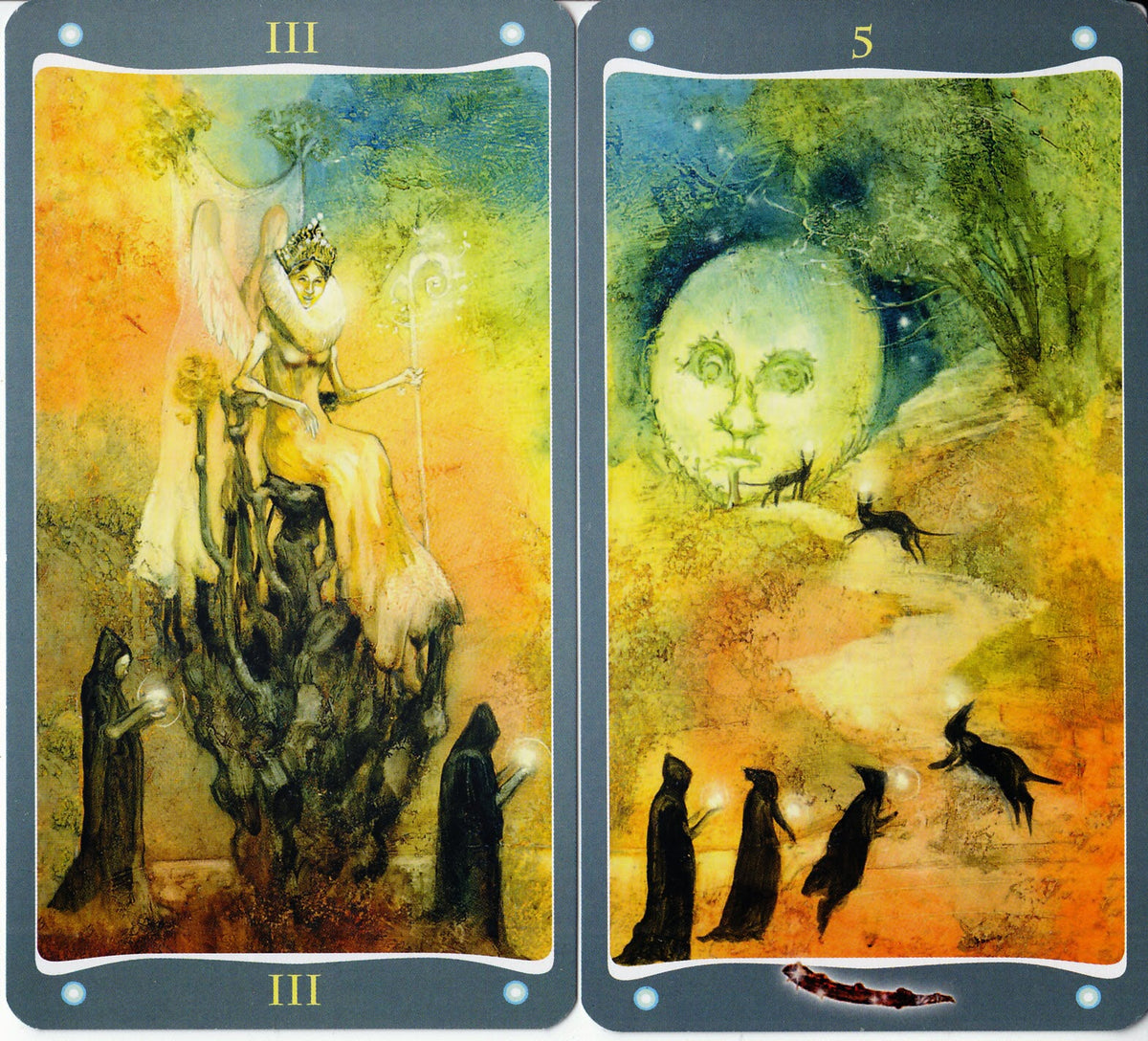 Fairy Lights Tarot by Lucia Mattioli - Cast a Stone
