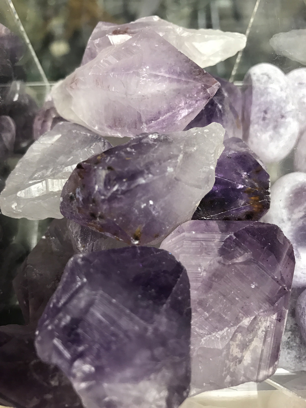 Amethyst points natural single gemstone - Cast a Stone