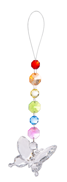 Heavenly Prism Butterfly with Chakra Chain