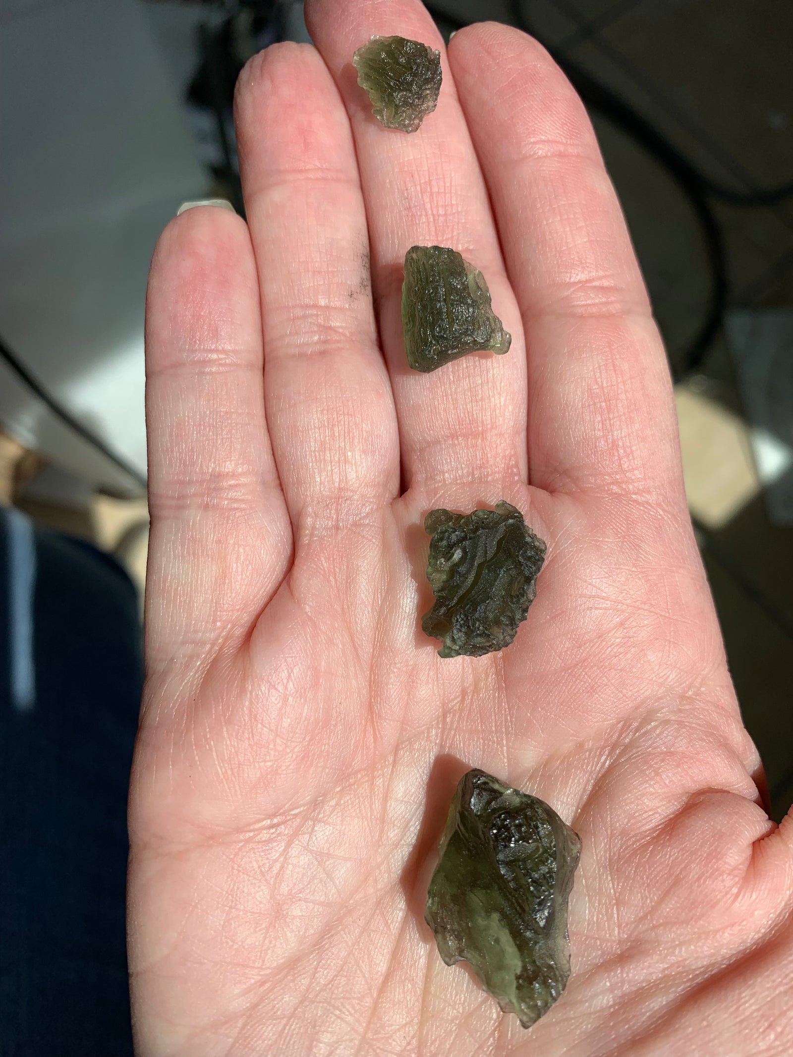 Moldavite Natural Gemstone