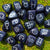 Blue Goldstone Astrology Runes Set of 24
