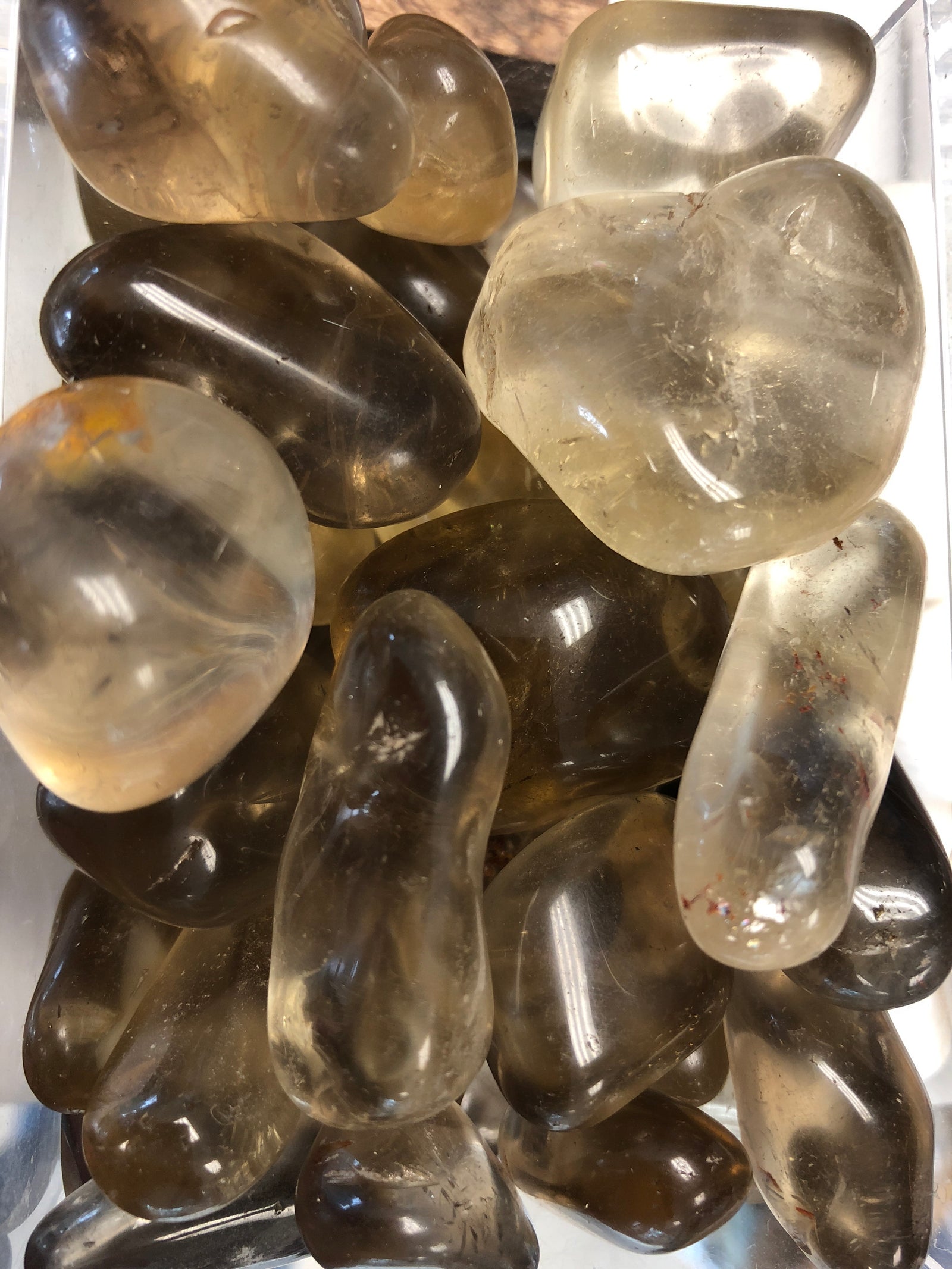 Congo Citrine Tumbled Gemstone