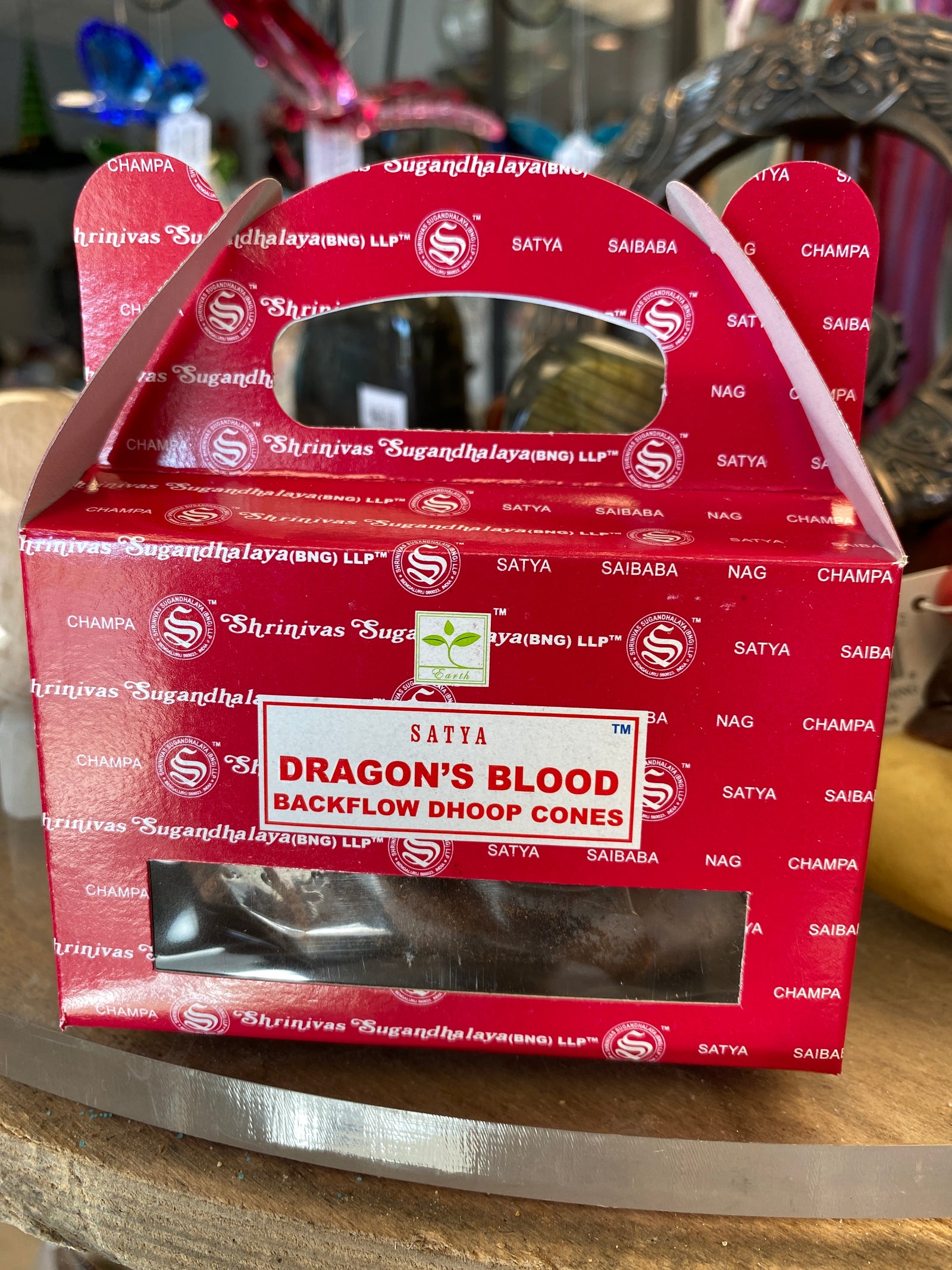 Dragons Blood Backflow Incense Cones (Dhoop)