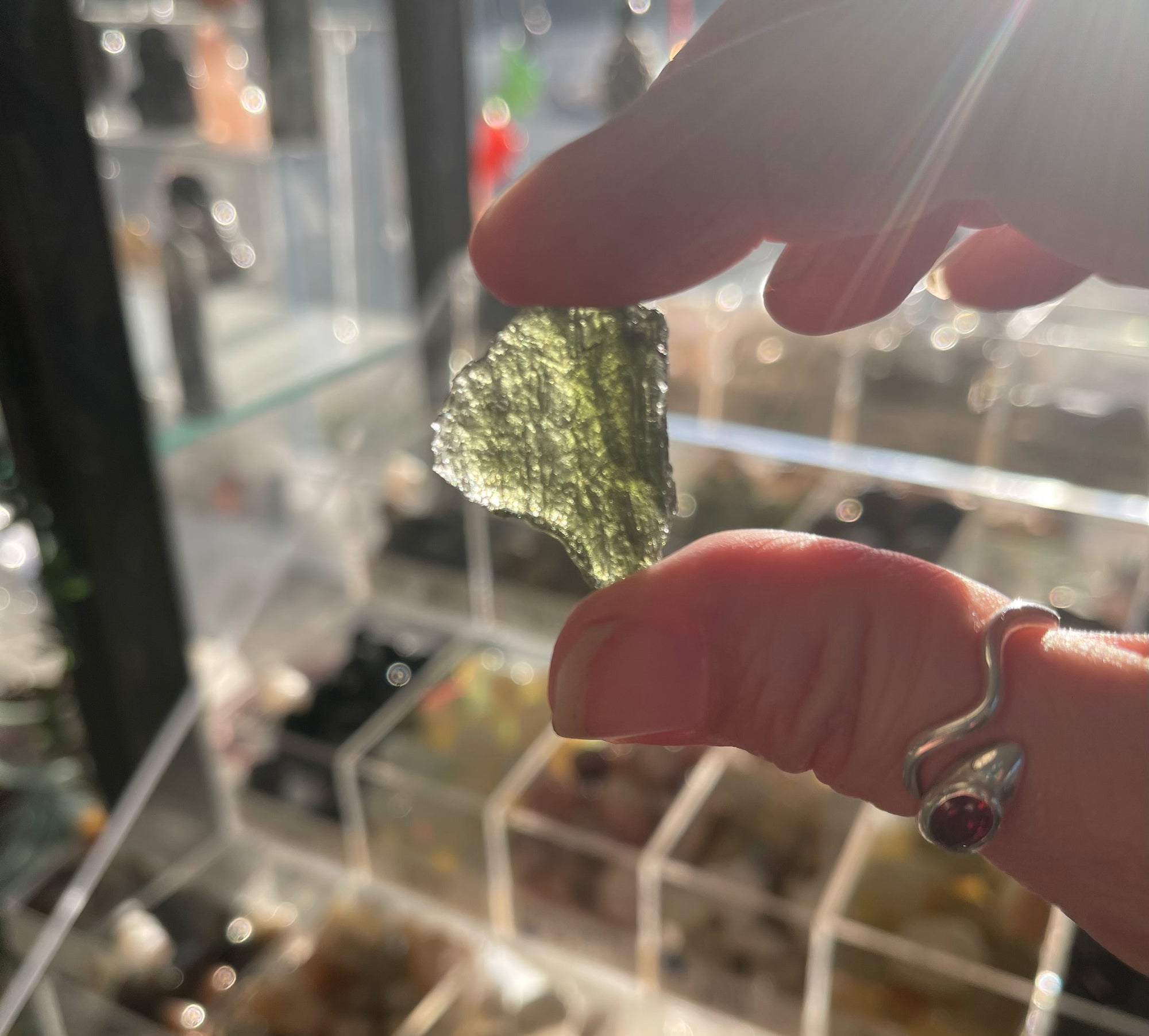 Moldavite Natural Gemstone