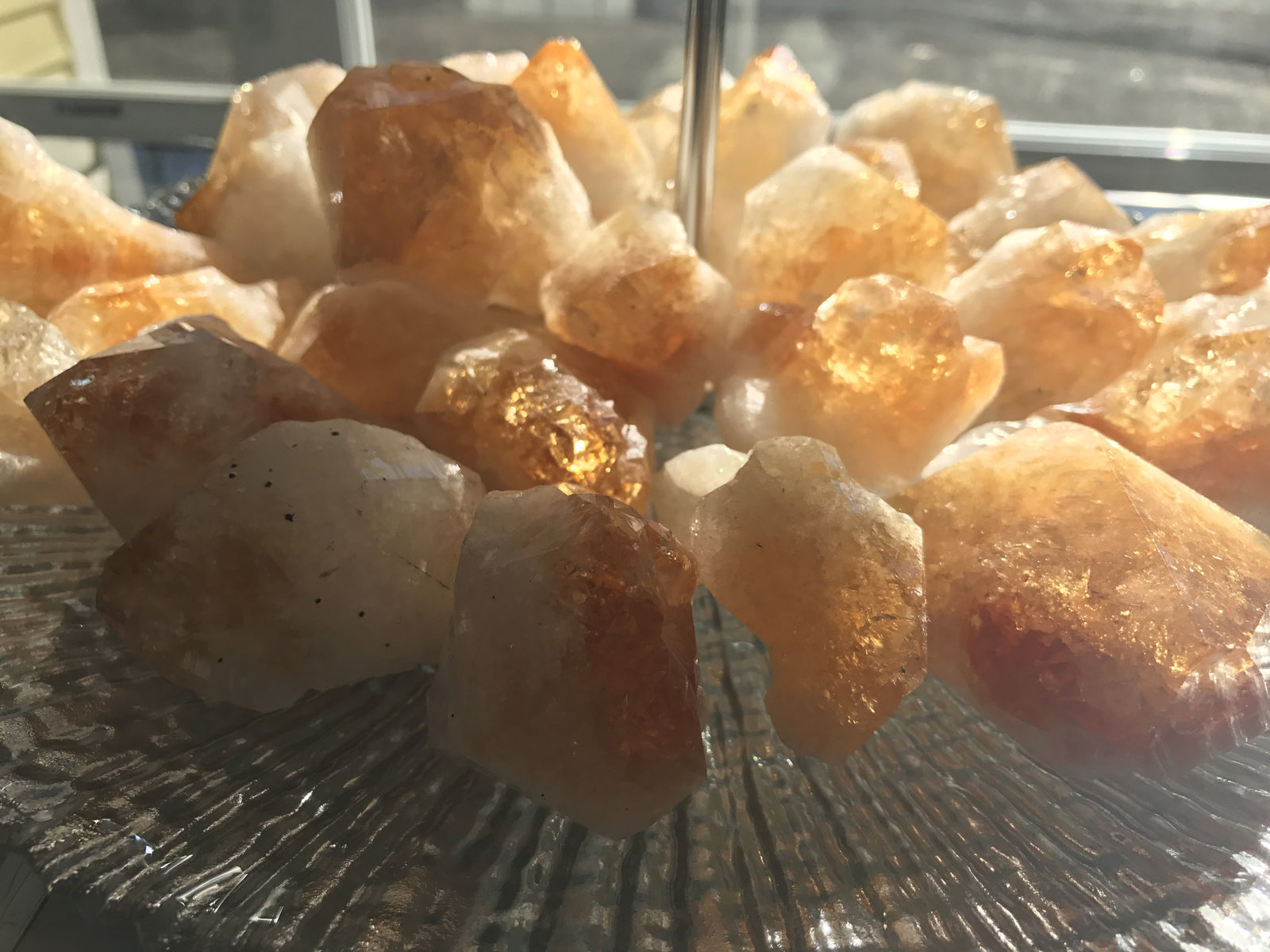 Medium Citrine Point Natural Gemstone