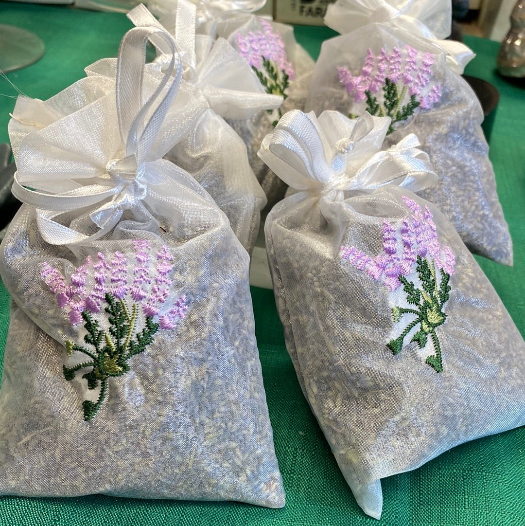 Fragrant Handmade Lavender Sachets