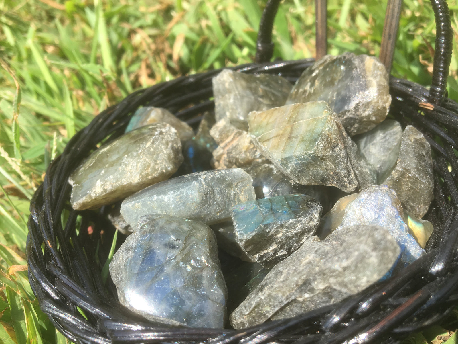 Labradorite Polished Face Natural Gemstone
