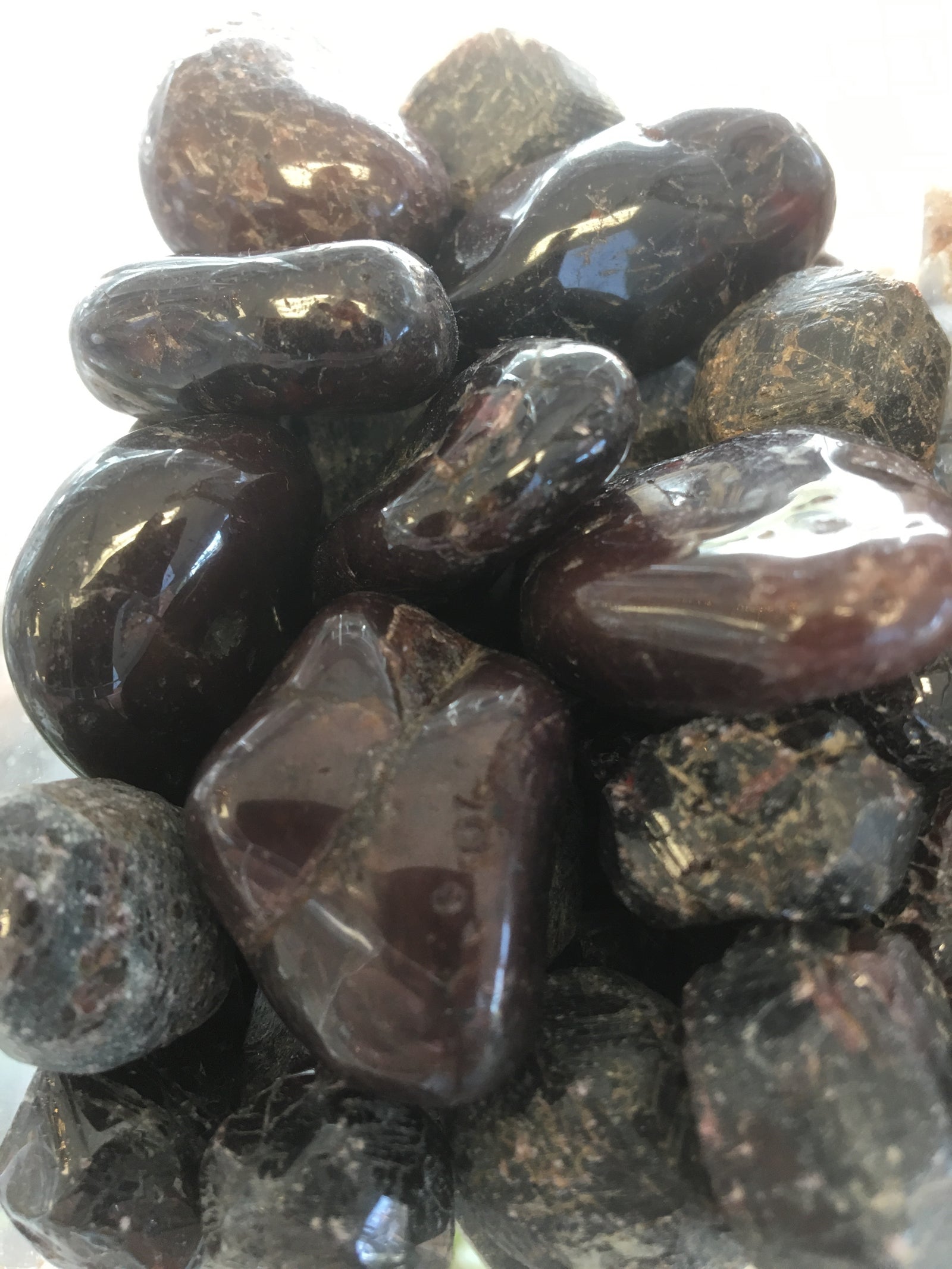 Garnet Tumbled Gemstone
