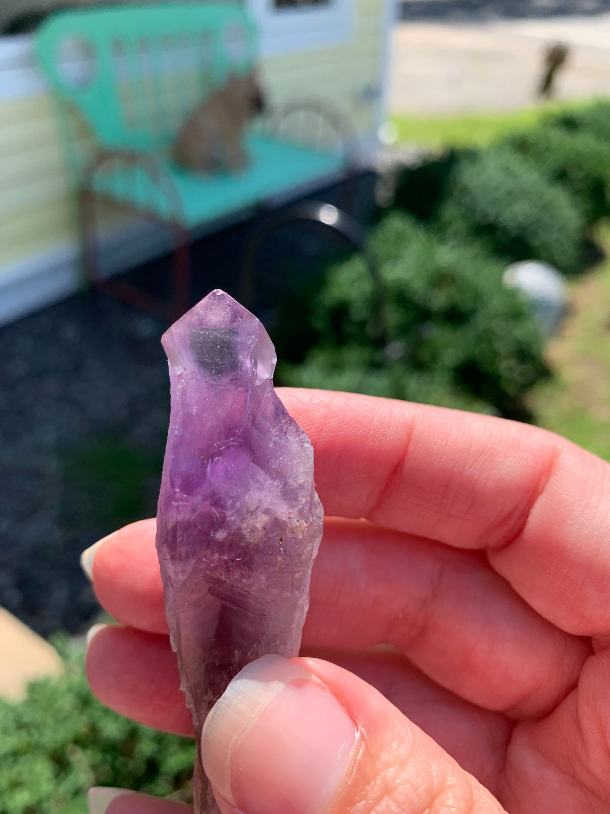 Bahia Amethyst Royal Phantom Natural Gemstone
