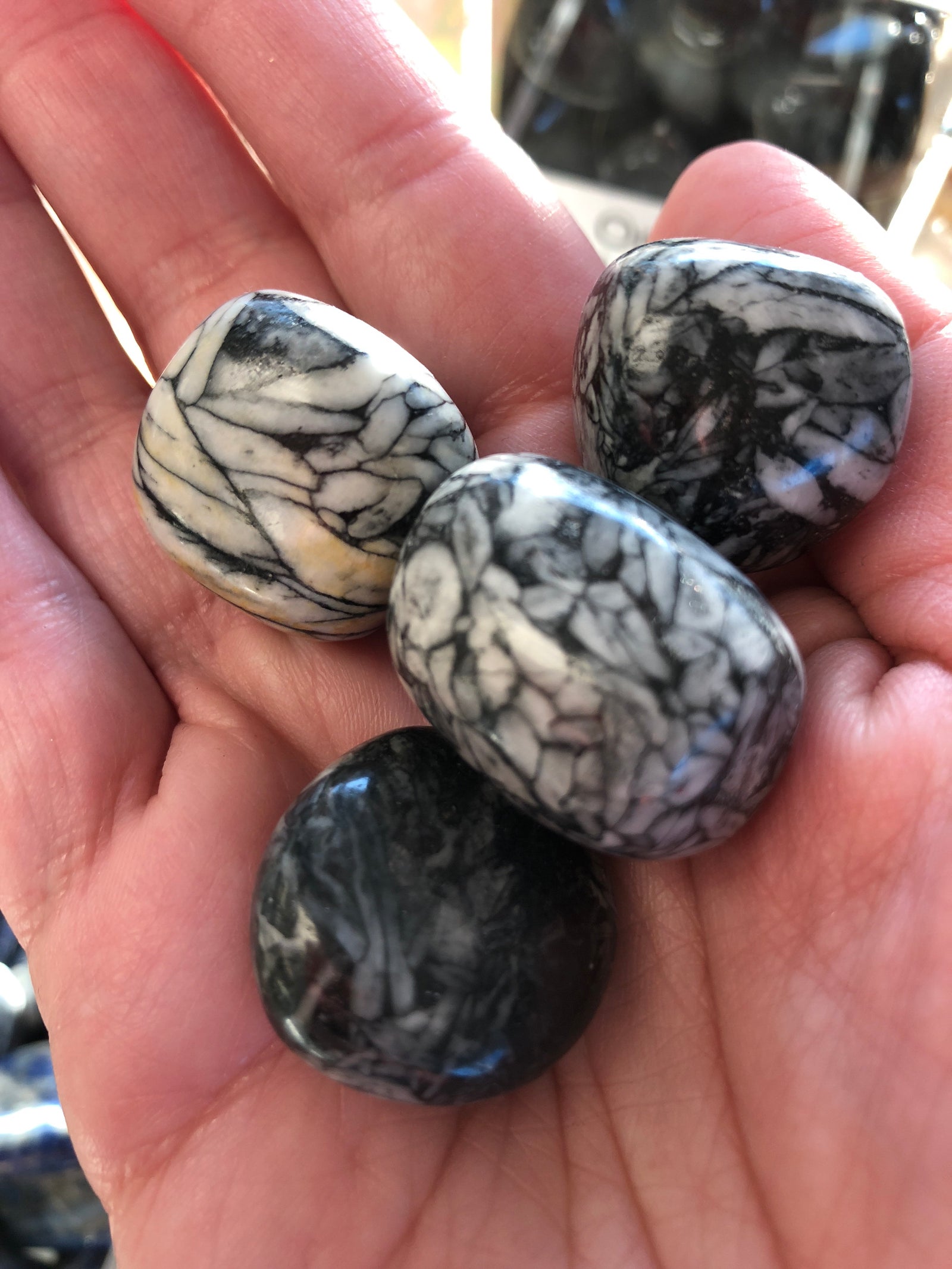 Pinolith Tumbled Gemstone