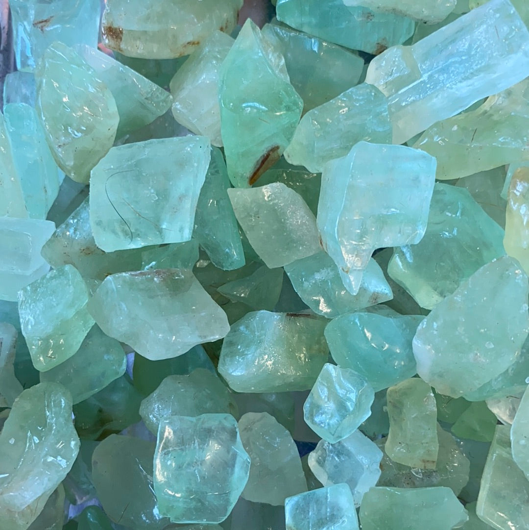 Green Calcite Natural Gemstone