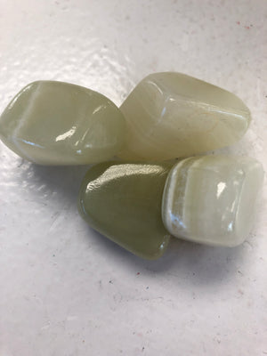 Green Onyx Tumbled Gemstone