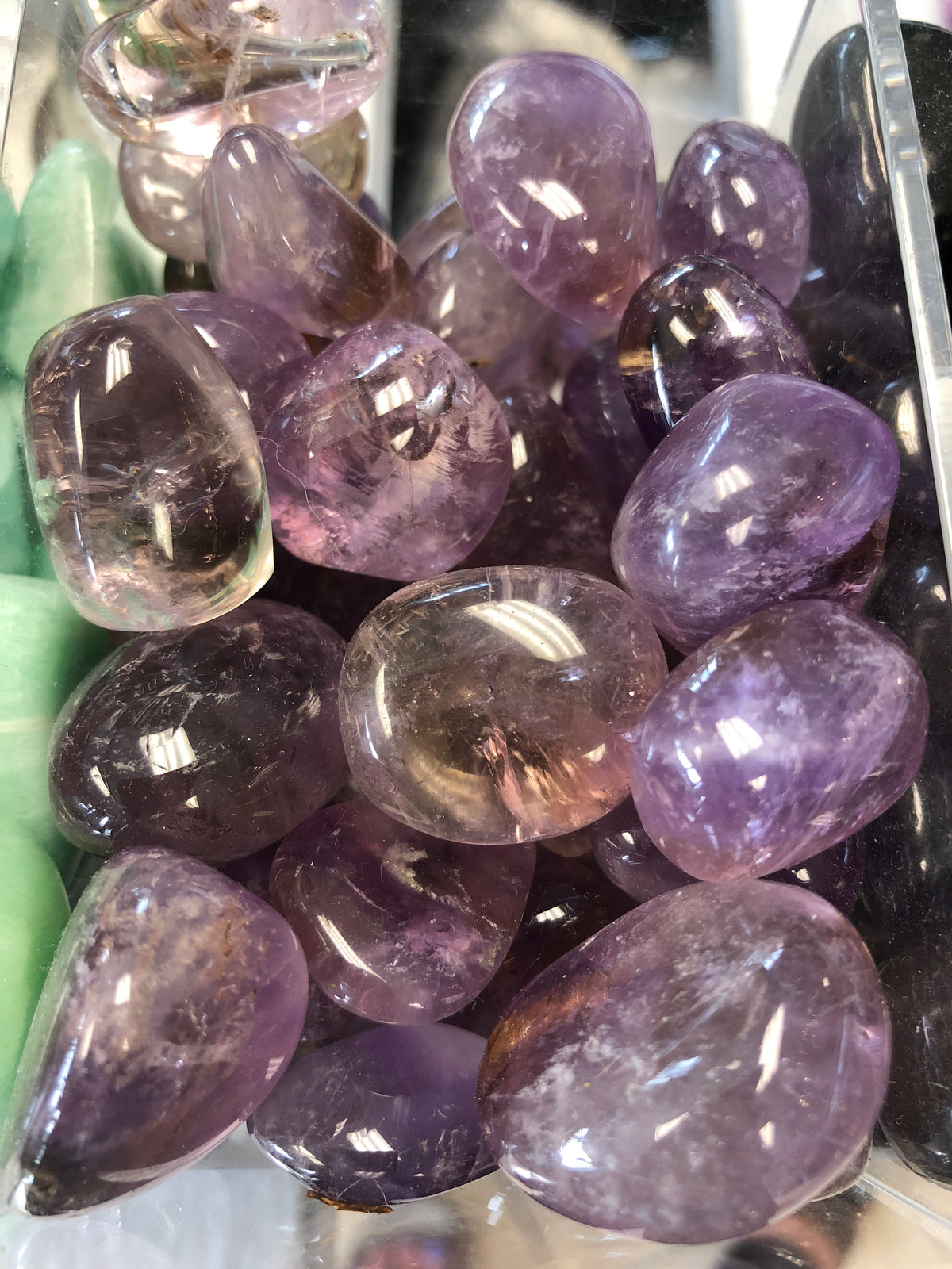Ametrine Tumbled Gemstone