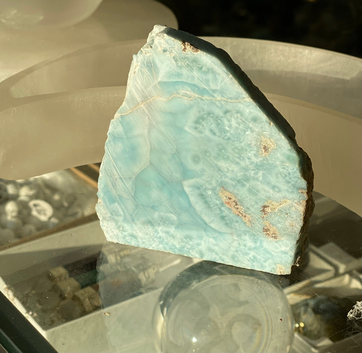 Larimar Rough Natural Gemstone