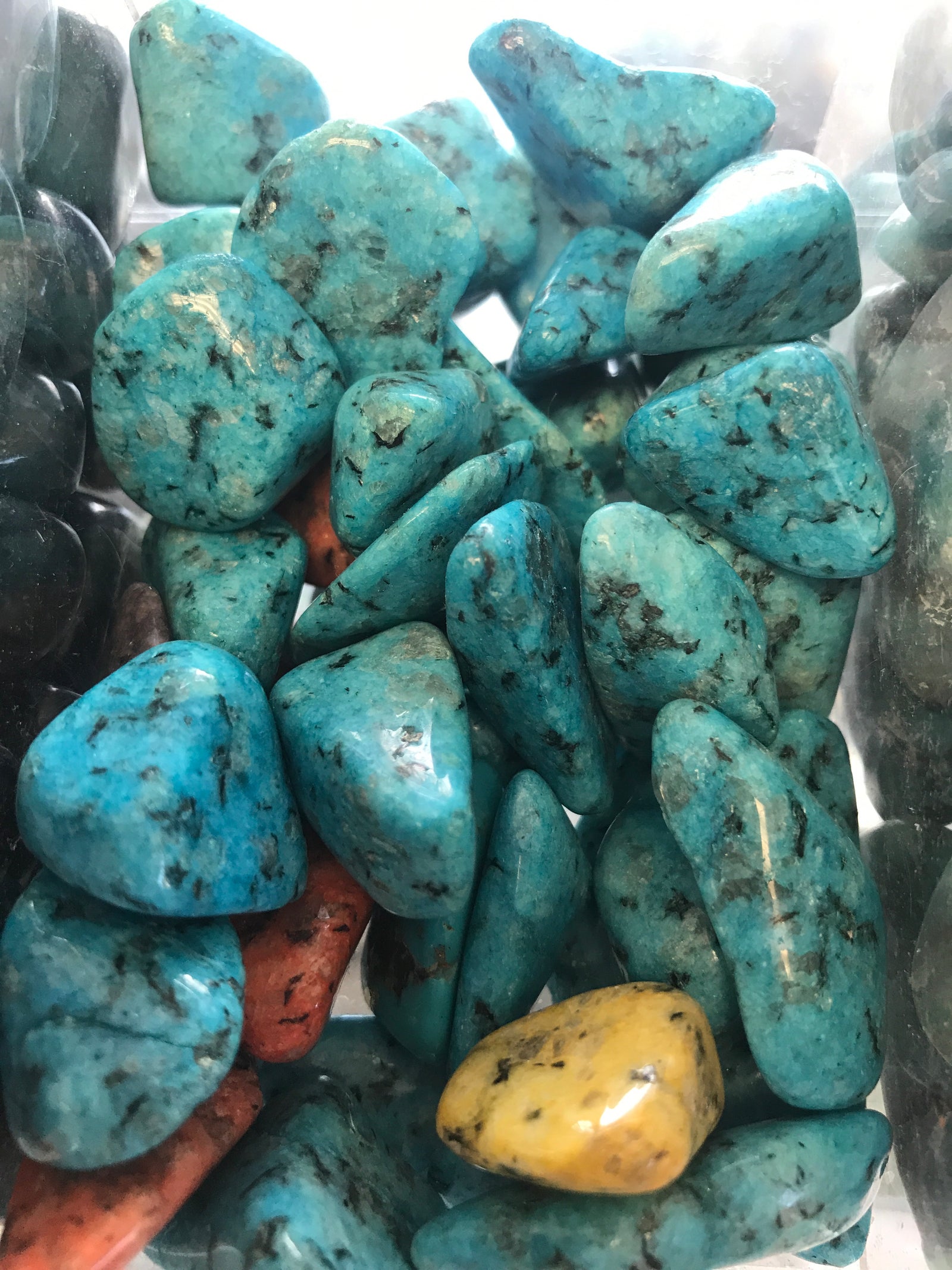 Diorite (Granite) Tumbled Gemstone